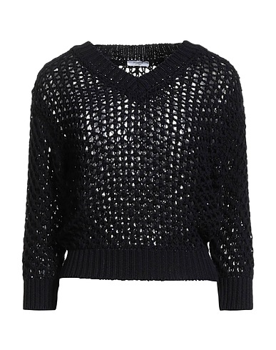 PESERICO Jumper Midnight blue 96% Cotton, 4% Polyester