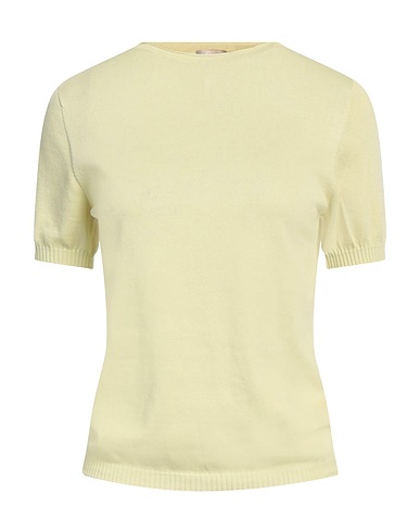 AROVESCIO Pullover Säuregrün 100% Baumwolle