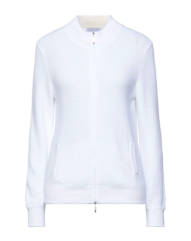 GRAN SASSO Cardigan White 100% Cotton