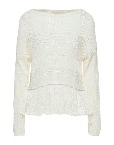 KAOS JEANS Jumper White 100% Cotton