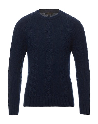 MOORER Cashmere blend Midnight blue 100% Cashmere