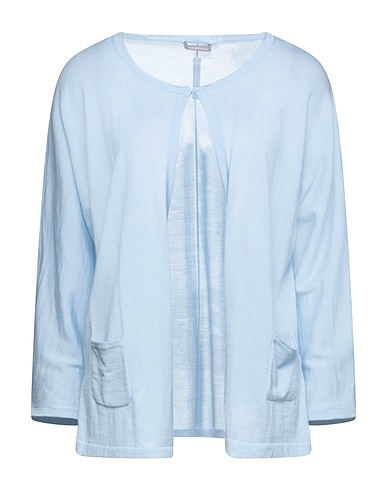 HEMISPHERE Strickjacke Himmelblau 100% Wolle