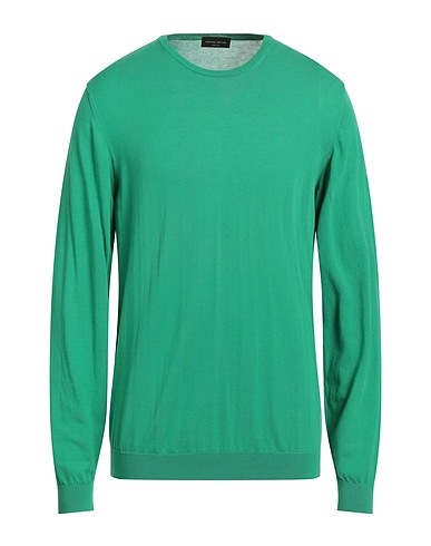 ROBERTO COLLINA Jersey Verde 100% Algodón