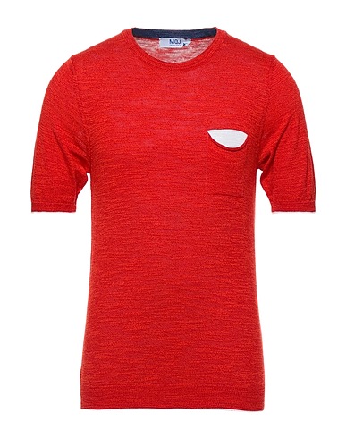 MQJ Jumper Red 55% Cotton, 45% Acrylic