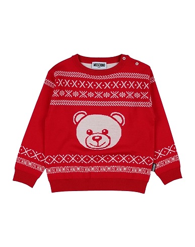 MOSCHINO BABY Jumper Red 100% Wool