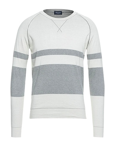 DRUMOHR Pullover Grigio chiaro 85% Cotone, 15% Cachemire