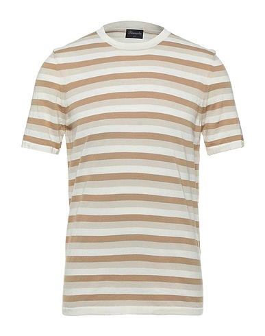 DRUMOHR Jumper Camel 100% Cotton