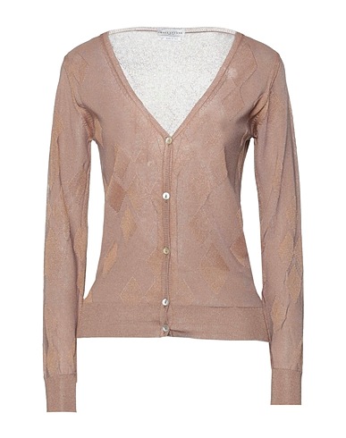 BALLANTYNE Cardigan Khaki 40% Viscose, 35% Polyamide, 25% Polyester