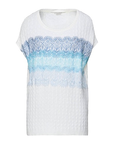 ERMANNO SCERVINO Kaschmirpullover  Weiß 100% Kaschmir, Polyester, Polyamid