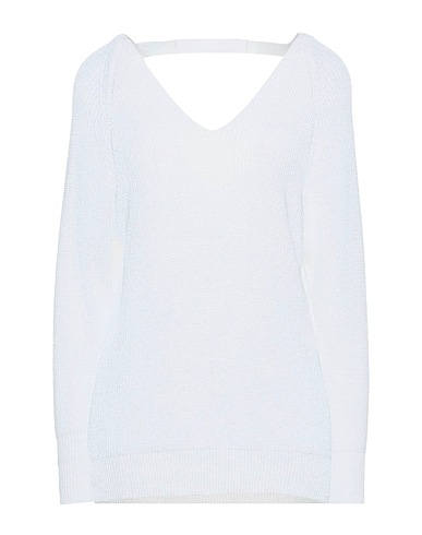 JUCCA Jumper White 80% Viscose, 20% Polyester