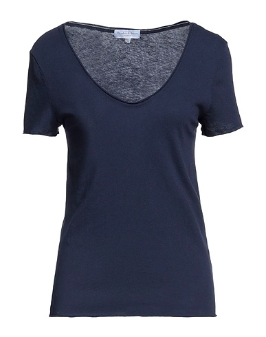 MICHAEL STARS Basic T-shirt Navy 100% Cotton