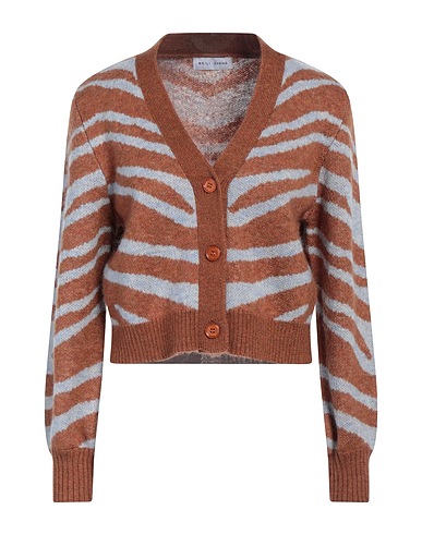 WEILI ZHENG Cardigan Cammello 70% Lana, 30% Lana mohair, Nylon