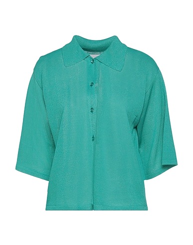 VIKI-AND Cardigan Emerald green 70% Viscose, 25% Polyester, 5% Other Fibres