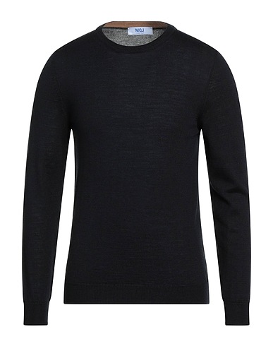 MQJ Jumper Black 50% Wool, 50% Acrylic