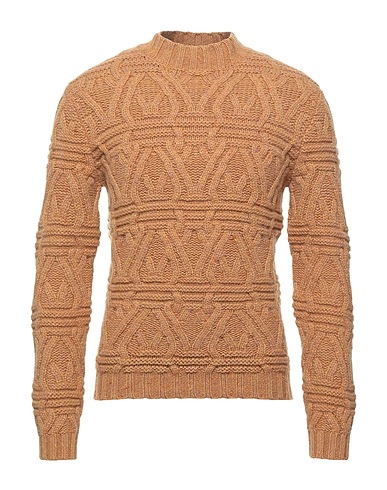 MALO Kaschmirpullover  Kamel 100% Kaschmir