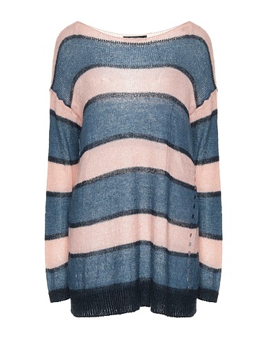 MY TWIN TWINSET Jumper Slate blue 40% Acrylic, 30% Polyamide, 30% Mohair wool