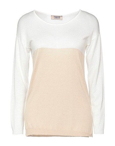 TSD12 Jumper Beige 50% Viscose, 50% Acrylic