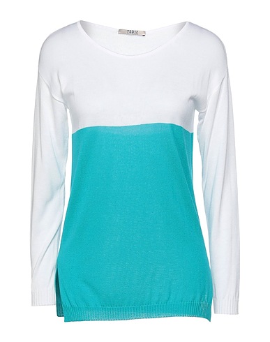 TSD12 Pullover Turchese 50% Viscosa, 50% Acrilico