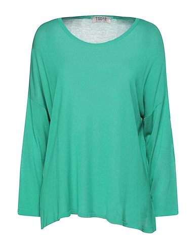 TSD12 Jumper Green 50% Viscose, 50% Acrylic