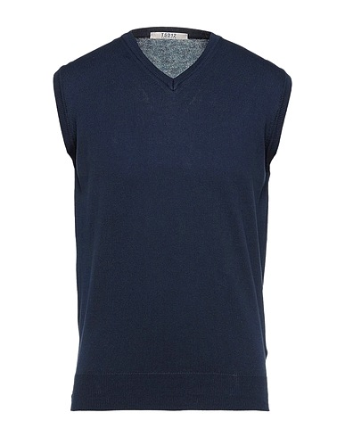 TSD12 Maglia Gilet Blu notte 100% Cotone