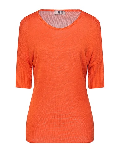 TSD12 Pullover Orange 50% Viskose, 50% Acryl