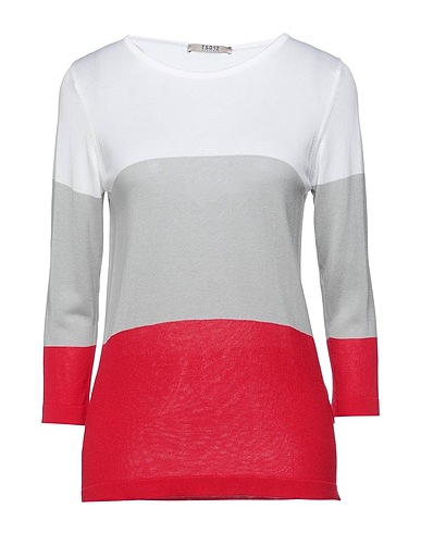 TSD12 Pullover Weiß 50% Viskose, 50% Acryl