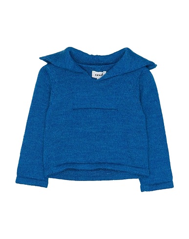 OEUF Pullover Bleu 100% Laine de Baby alpaca