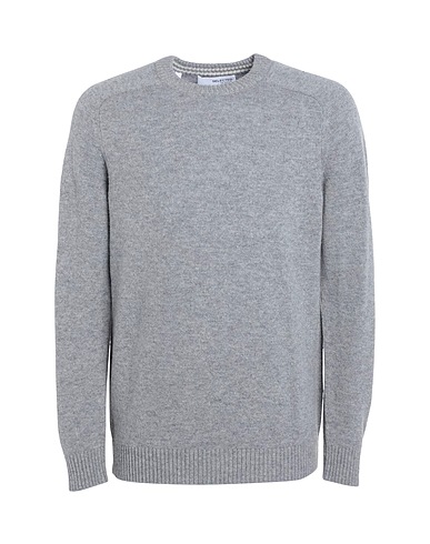 SELECTED HOMME Pullover Grigio 100% Lana d'agnello