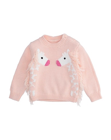 STELLA McCARTNEY KIDS Jumper Blush 95% Cotton, 5% Wool, Elastane