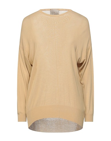 N.O.W. ANDREA ROSATI CASHMERE Jumper Camel 100% Viscose