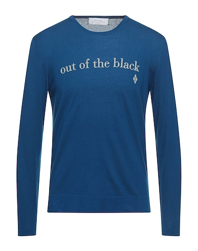 BALLANTYNE Πουλόβερ Μπλε 100% Βαμβάκι