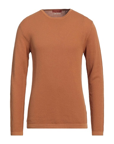 DANIELE FIESOLI Pullover Cammello 100% Cotone