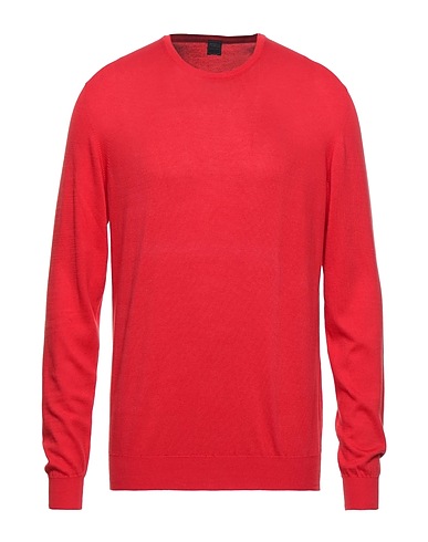 FEDELI Jumper Red 100% Cotton