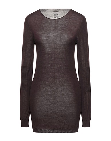 RICK OWENS Sweater Burgundy 100% Virgin Wool