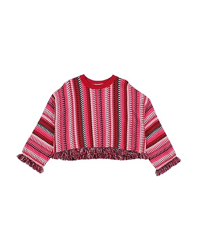 DIXIE Jumper Brick red 50% Acrylic, 27% Polyester, 20% Wool, 3% Other Fibres