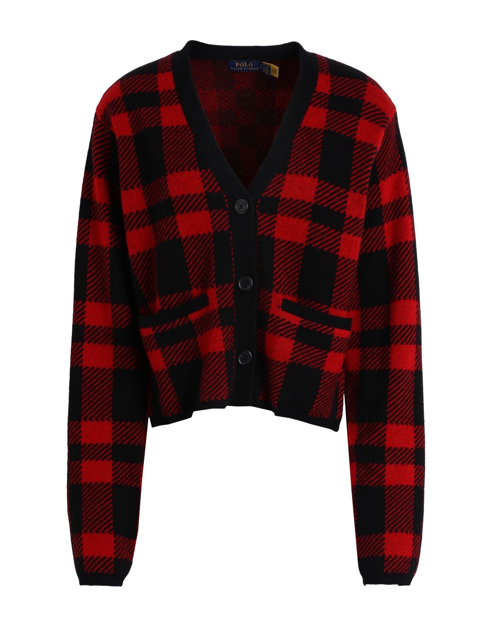 red ralph lauren cardigan