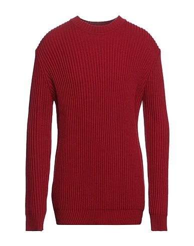 GIULIO CORSARI Jumper Burgundy 70% Acrylic, 30% Wool