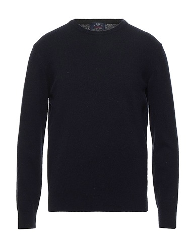 GIULIO CORSARI Jumper Midnight blue 80% Lambswool, 20% Polyamide