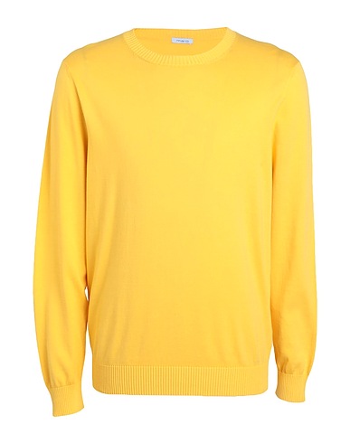 MALO Sweater Yellow 100% Cotton