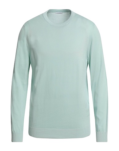 MALO Pullover Säuregrün 100% Baumwolle