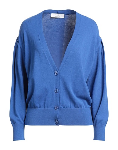 KAOS Cardigan Blu 72% Viscosa, 28% Poliestere