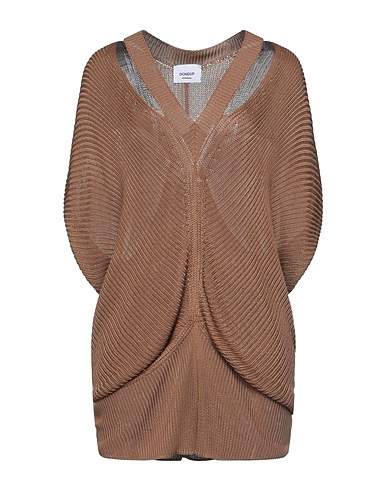 DONDUP Top Brown 100% Viscose