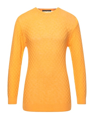 DANIELE ALESSANDRINI Jumper Orange 100% Cotton