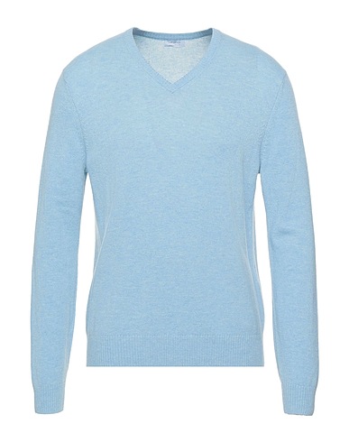 MALO Jumper Sky blue 70% Wool, 30% Cashmere