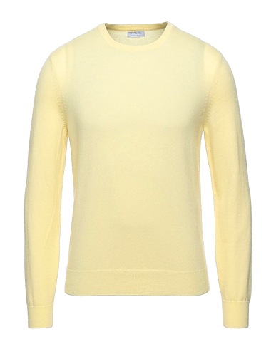 MALO Sweater OPTIMUM Yellow 70% Wool, 30% Cashmere