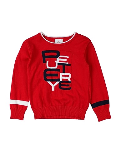 PEUTEREY Pullover Rosso 95% Cotone, 5% Cachemire