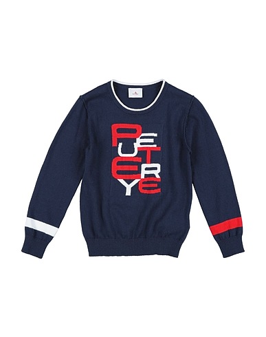 PEUTEREY Pullover Blu navy 95% Cotone, 5% Cachemire