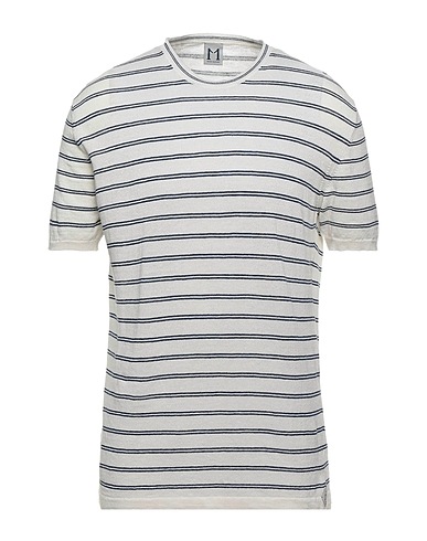 MOLO ELEVEN Pullover Bianco 68% Lino, 32% Cotone