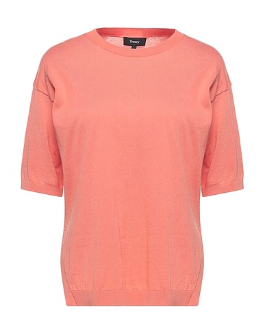 THEORY Jumper Apricot 97% Cotton, 3% Other Fibres