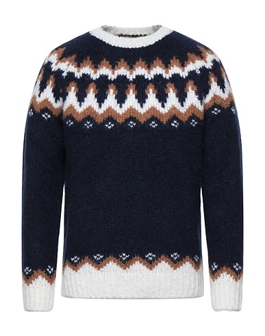 ELEVENTY Cashmere blend Midnight blue 54% Cashmere, 36% Alpaca wool, 10% Silk